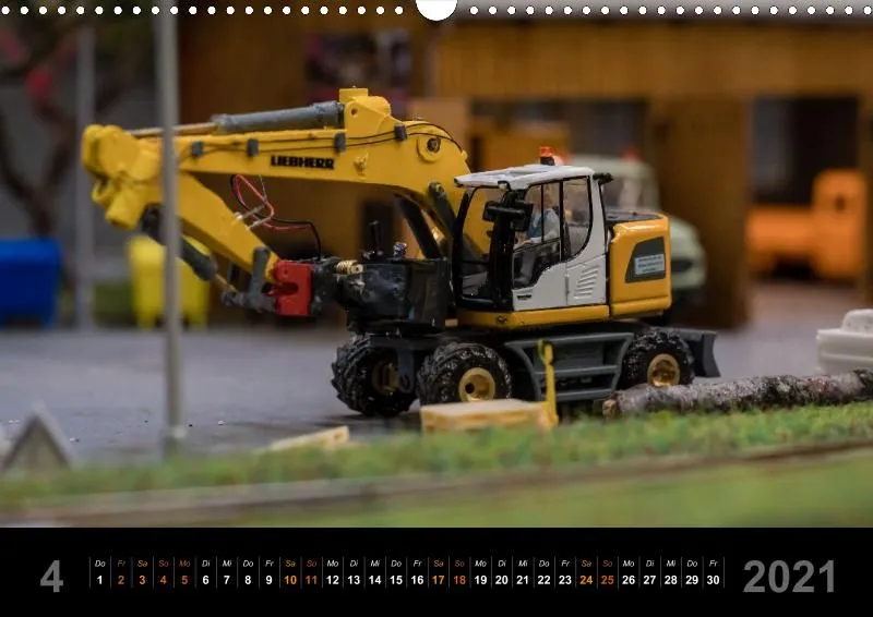 Wandkalender - Mikromodelle