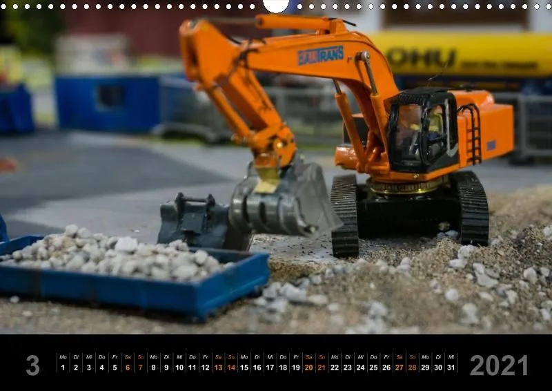 Wandkalender - Mikromodelle