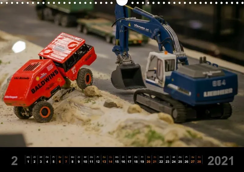 Wandkalender - Mikromodelle