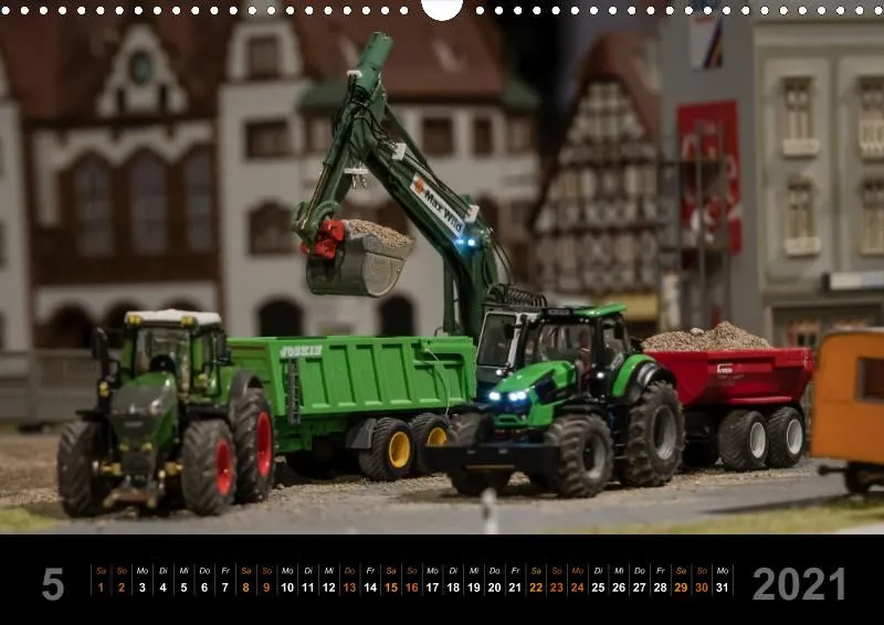 Wandkalender - Mikromodelle