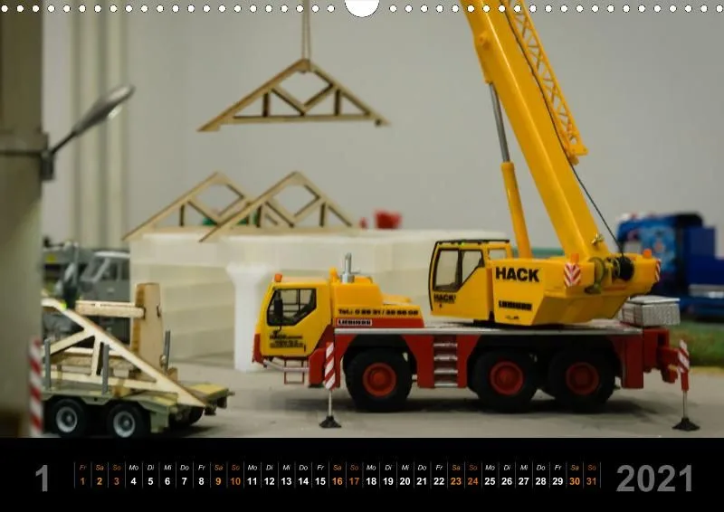 Wandkalender - Mikromodelle