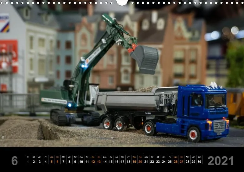 Wandkalender - Mikromodelle