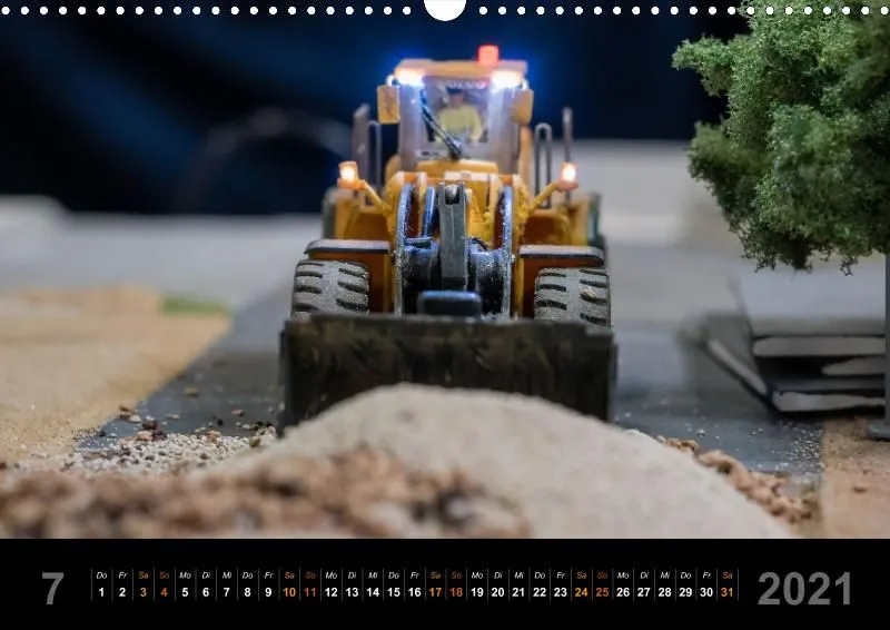 Wandkalender - Mikromodelle