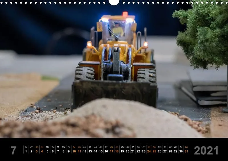Wandkalender - Mikromodelle