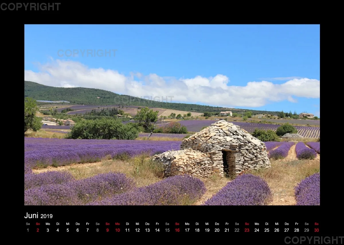 Fotokalender - La Provence II