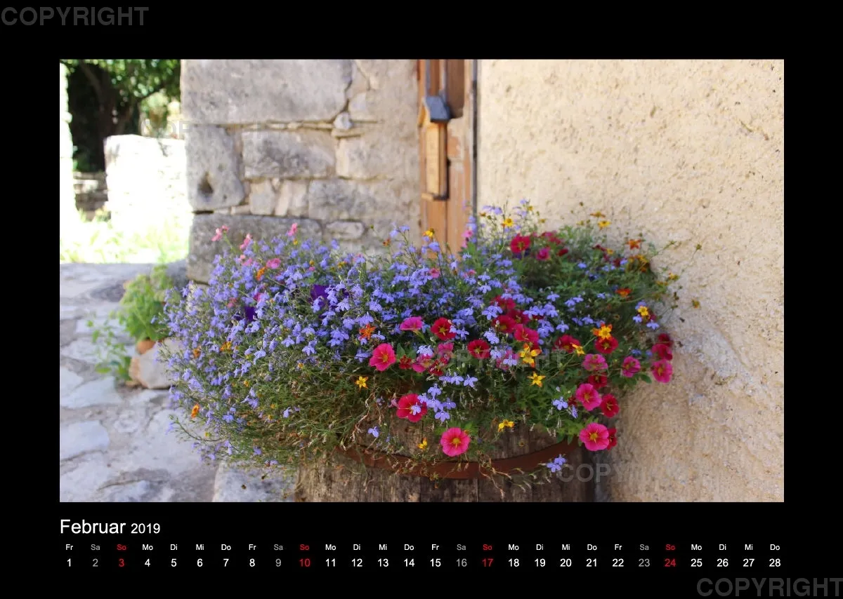 Fotokalender - La Provence II