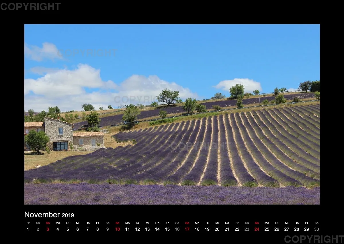 Fotokalender - La Provence II