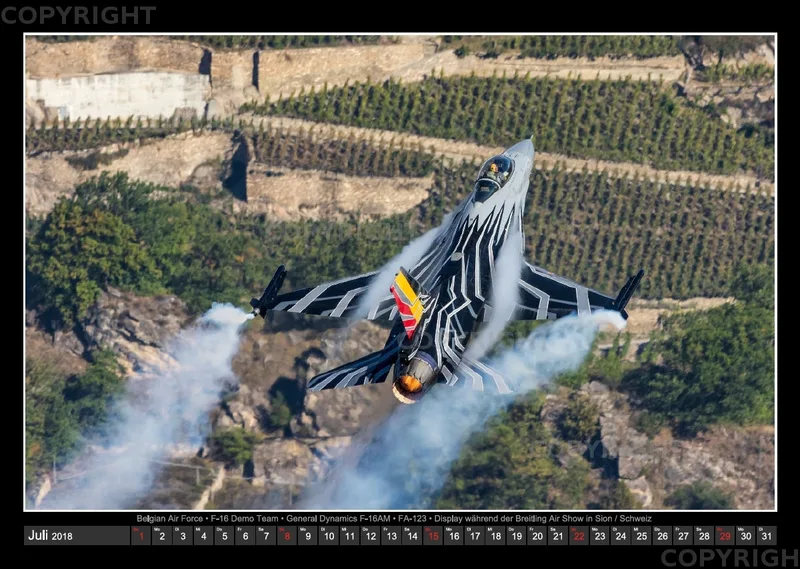 Aviation Fotokalender A3 2018