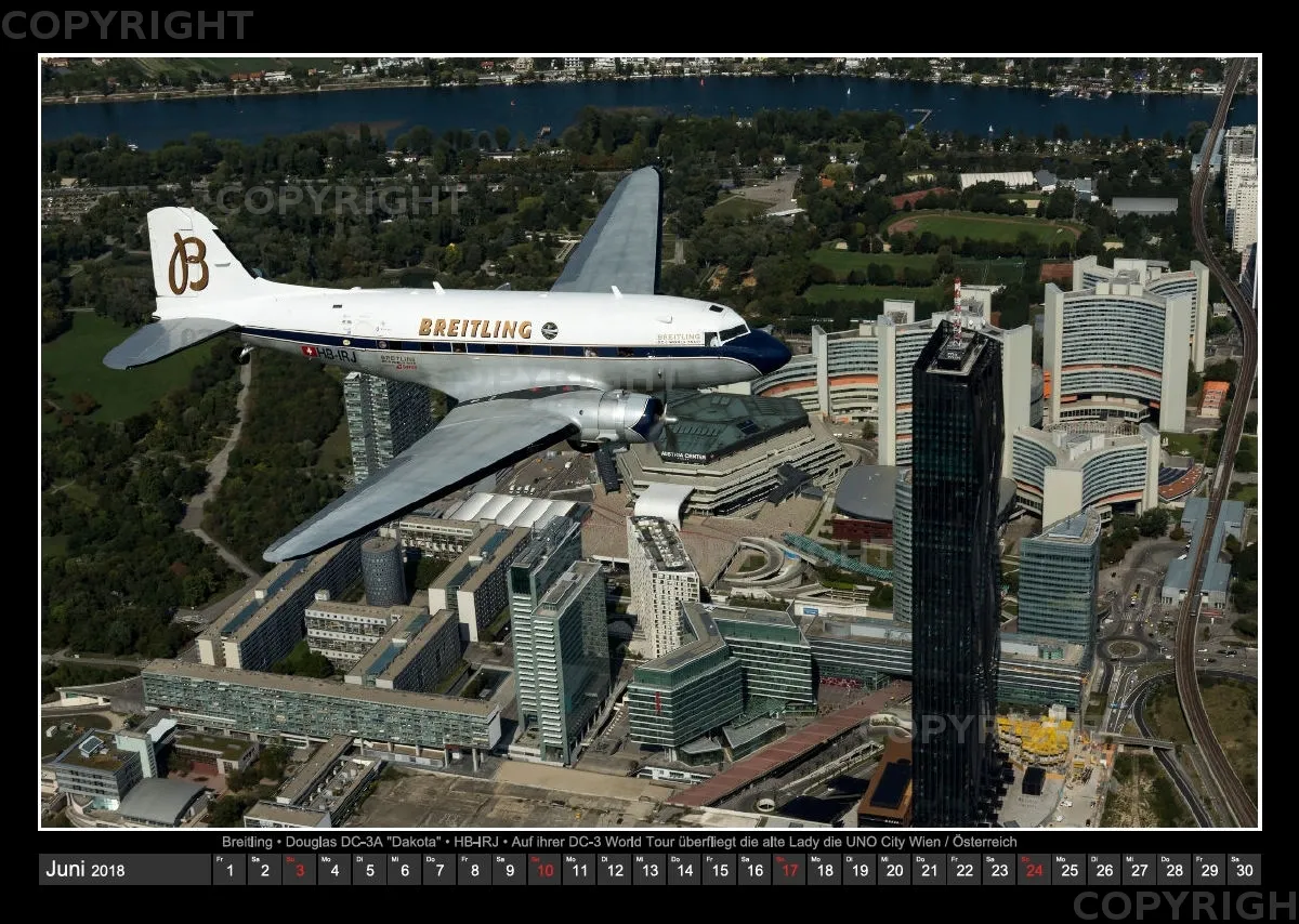 Aviation Fotokalender A3 2018