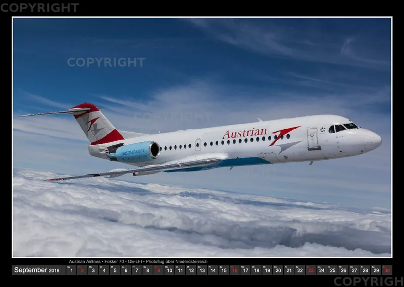 Aviation Fotokalender A3 2018
