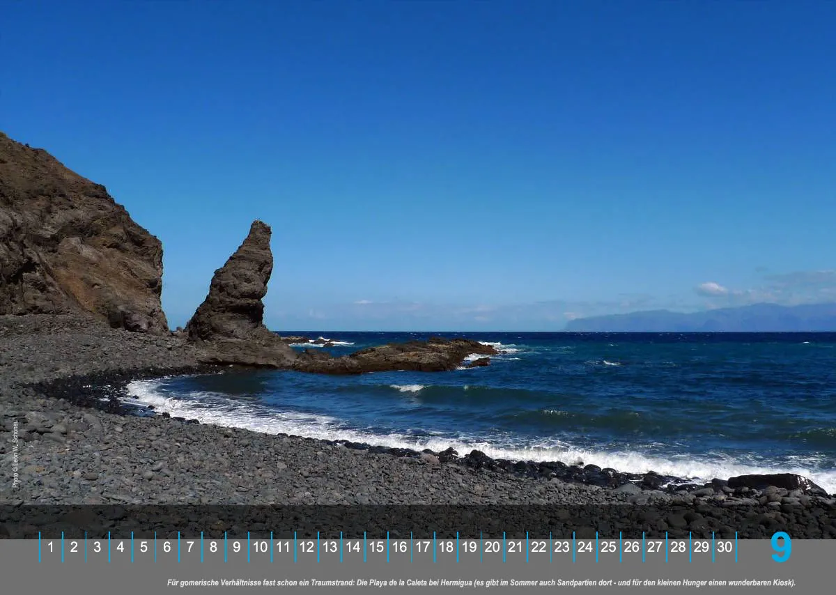 NR.19_D_EDCAN_WANDKALENDER_LA GOMERA - immerwährend_DEUTSCHE VERSION