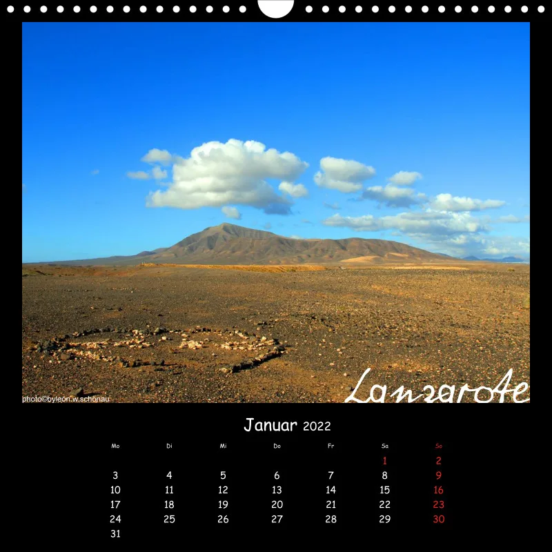 Nr. 18_D_EDITIONCANARIAS-Wandkalender_2022_Die magischen Kanaren_Format 30x30