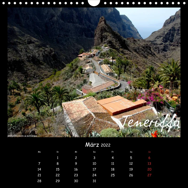 Nr. 18_D_EDITIONCANARIAS-Wandkalender_2022_Die magischen Kanaren_Format 30x30