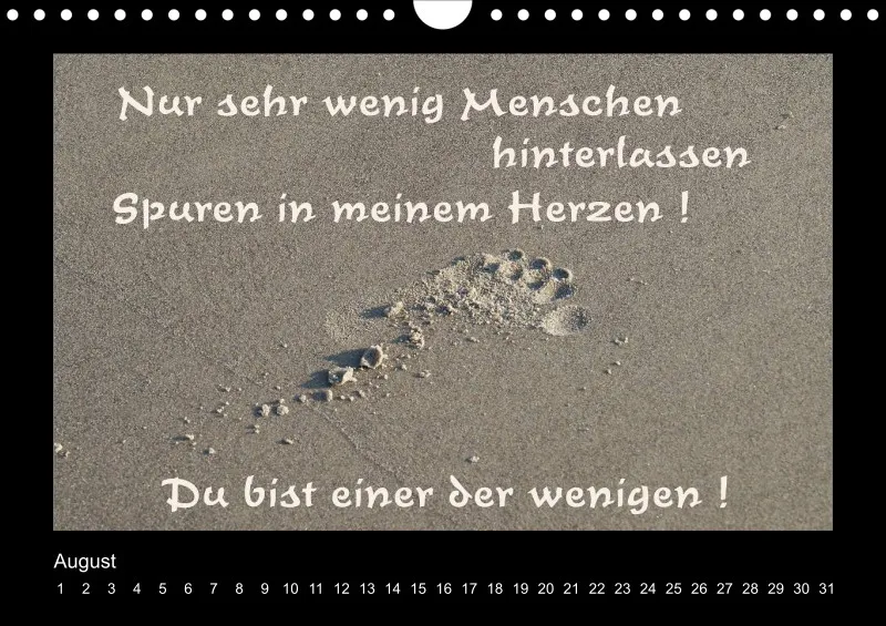Postkartenkalender - immerwährend