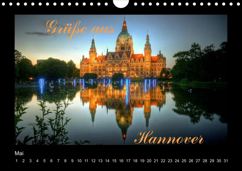 Postkartenkalender - immerwährend