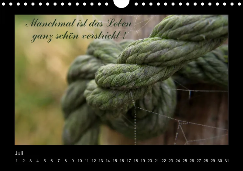 Postkartenkalender - immerwährend