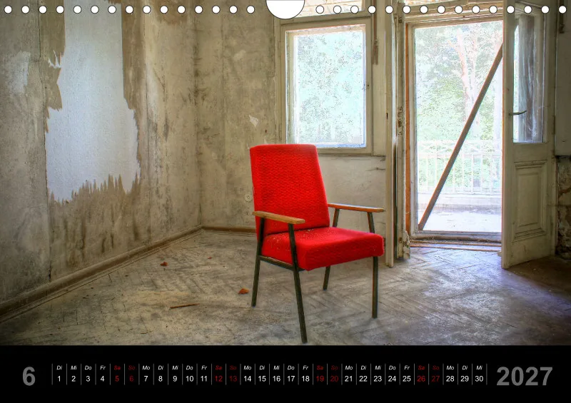 Stühle/Sessel in Lost Places - A4 - 2027