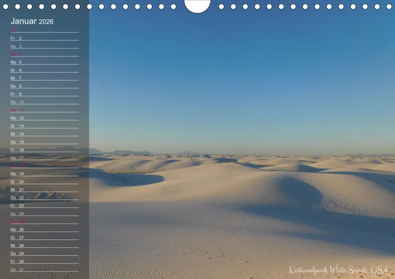 Wasser & Sand 2026 mit Terminplaner