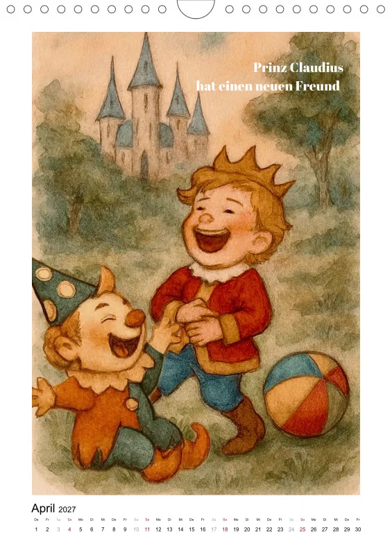 Prinz Claudius und der kleine Clown