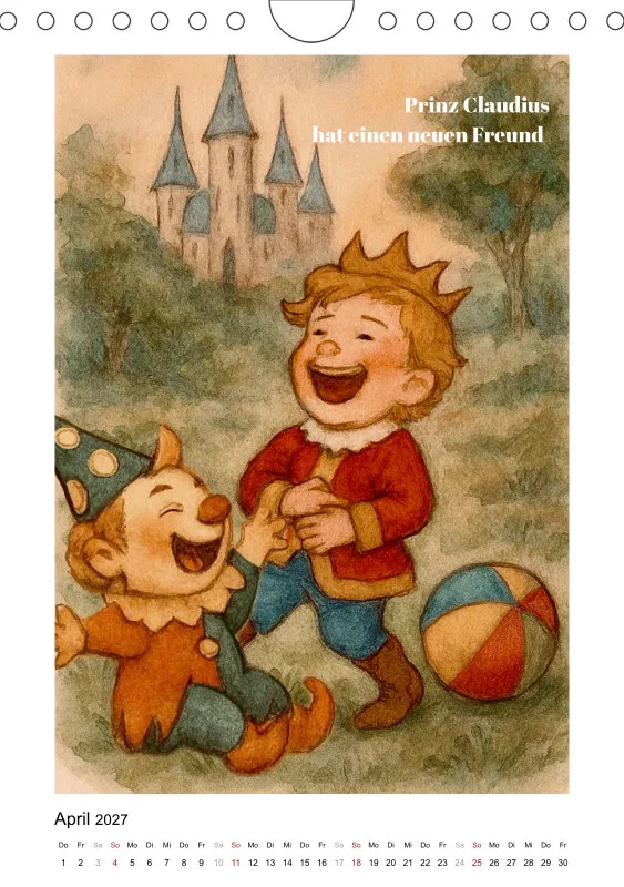 Prinz Claudius und der kleine Clown
