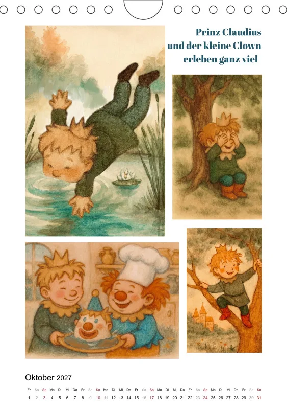 Prinz Claudius und der kleine Clown
