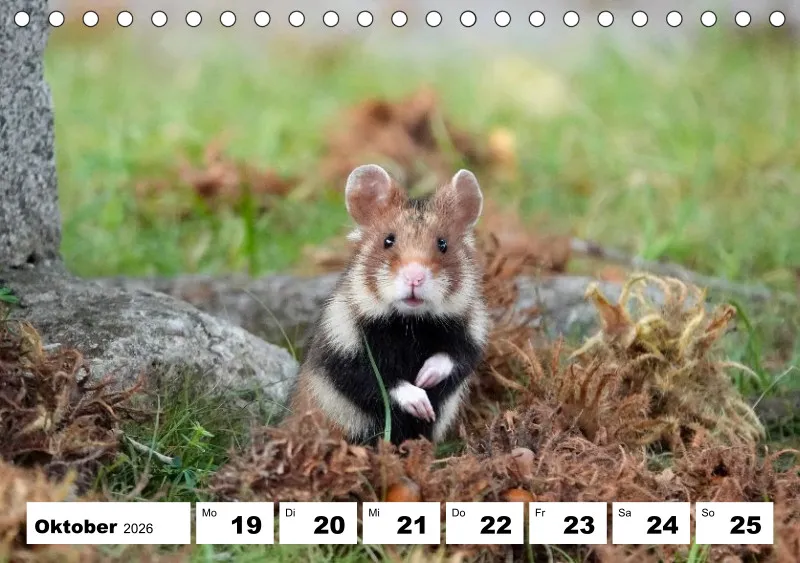 Tisch-Wochenkalender 2026
