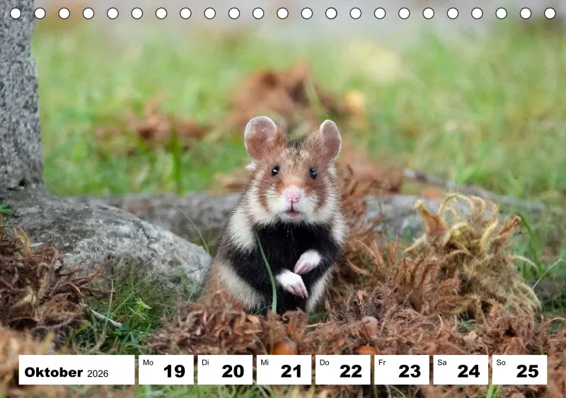 Tisch-Wochenkalender 2026