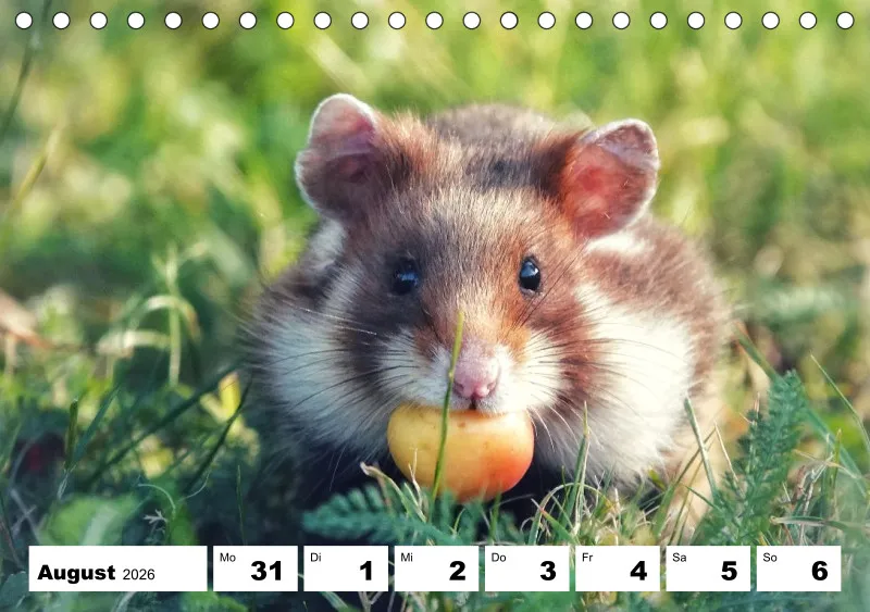 Tisch-Wochenkalender 2026