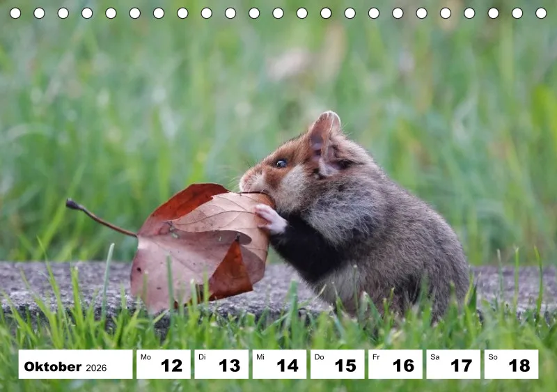 Tisch-Wochenkalender 2026