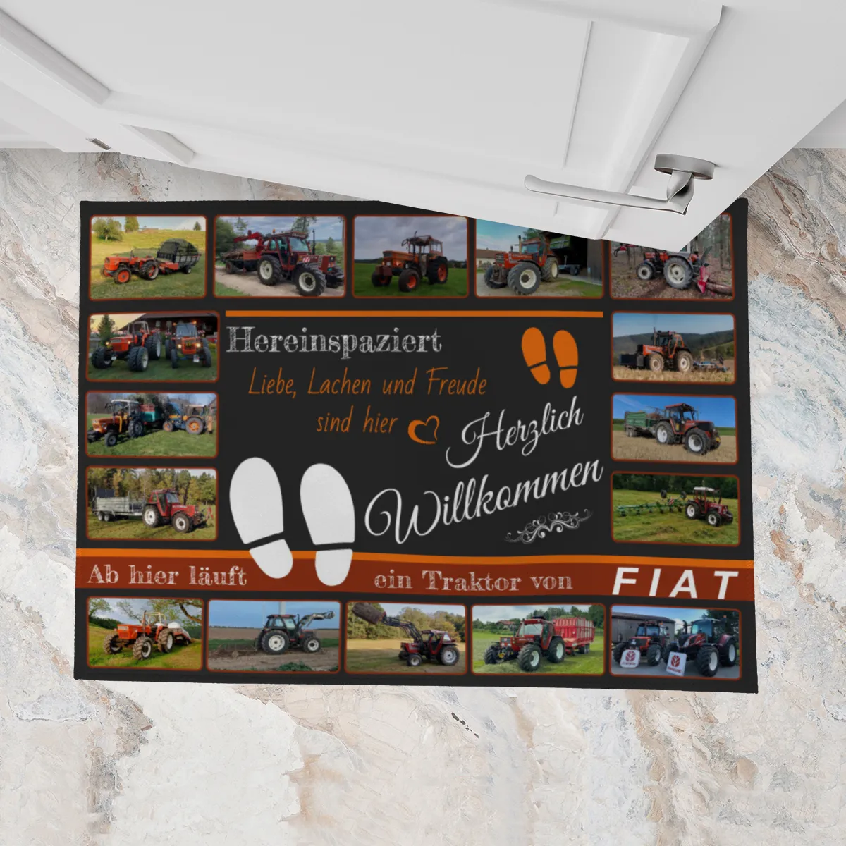 FIAT-Fußmatte / 70x50 cm