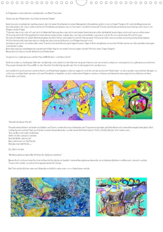 Posterbuch ohne Kalendarium / A3 / 13-mal Katzenleben