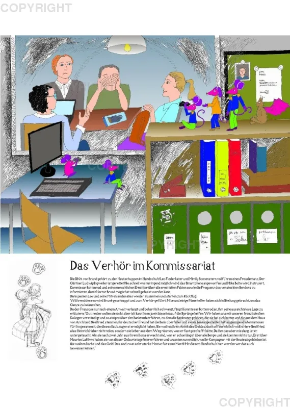 Posterbuch ohne Kalendarium / A3 / Inspector Lizzy Bergmouse