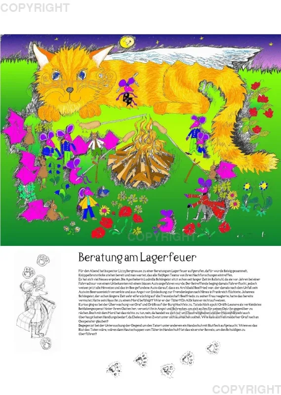 Posterbuch ohne Kalendarium / A3 / Inspector Lizzy Bergmouse