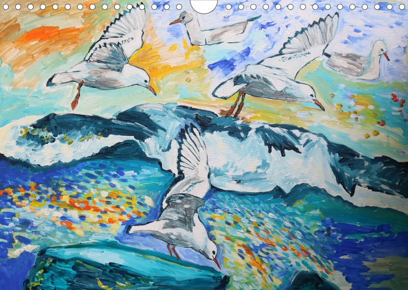 Posterbuch ohne Kalendarium /A4 / Landschaft in der Malerei