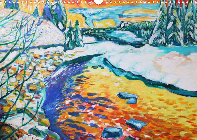Posterbuch ohne Kalendarium /A3 / Landschaft in der Malerei