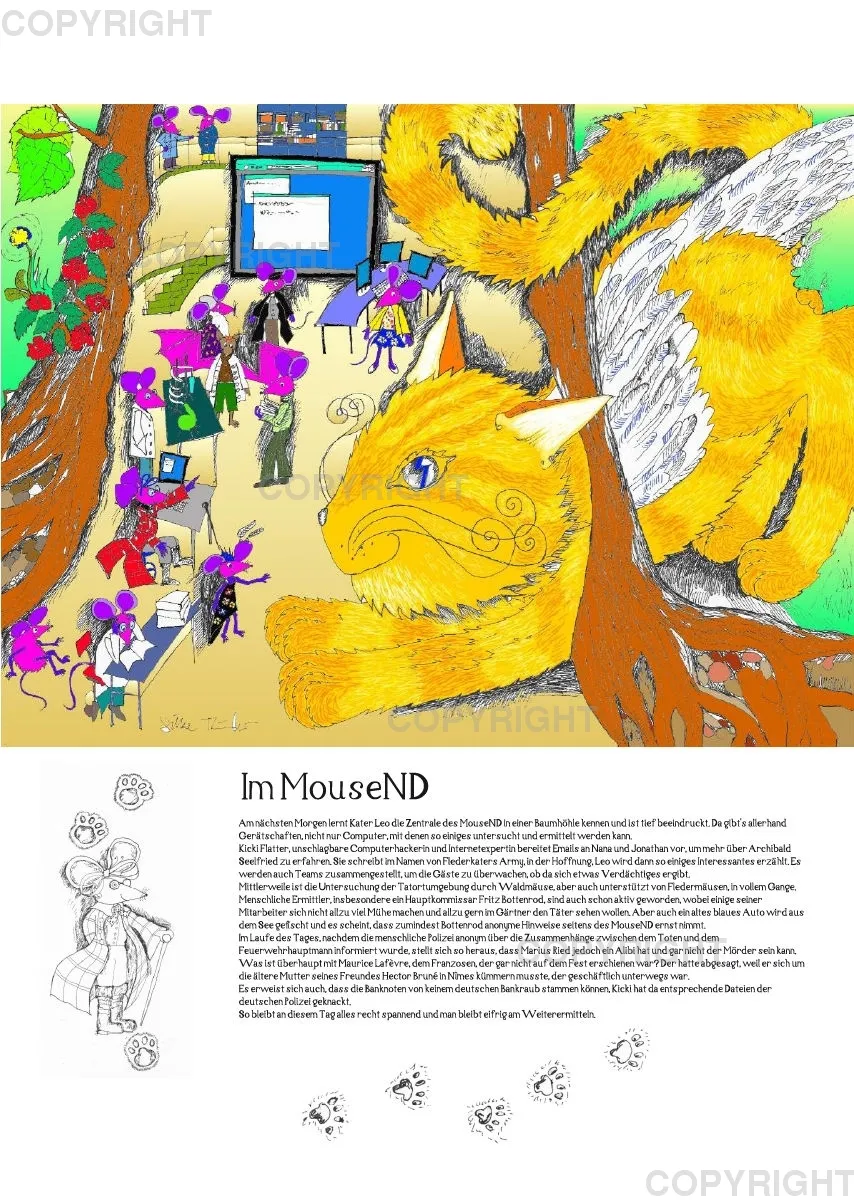 Posterbuch ohne Kalendarium / A3 / Inspector Lizzy Bergmouse