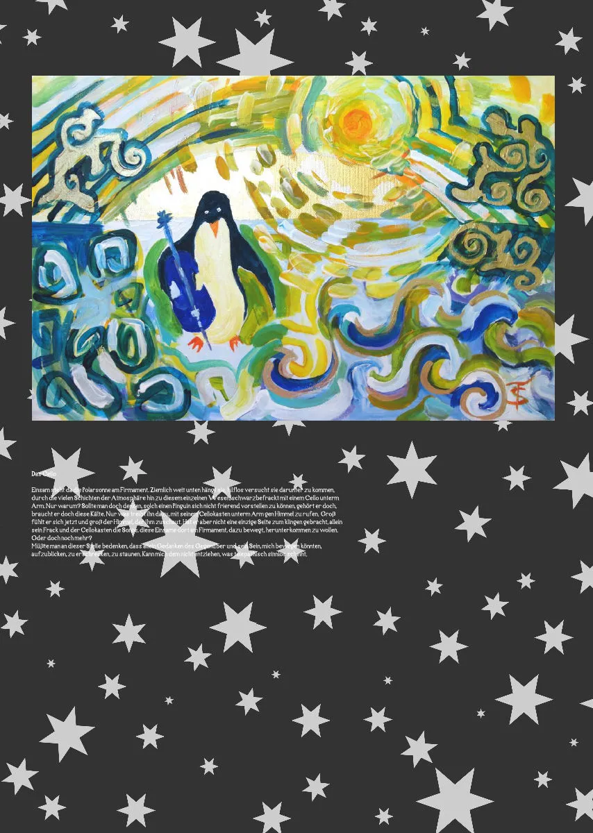 Posterbuch ohne Kalendarium / A3 / Eine Herde blauer Pferde