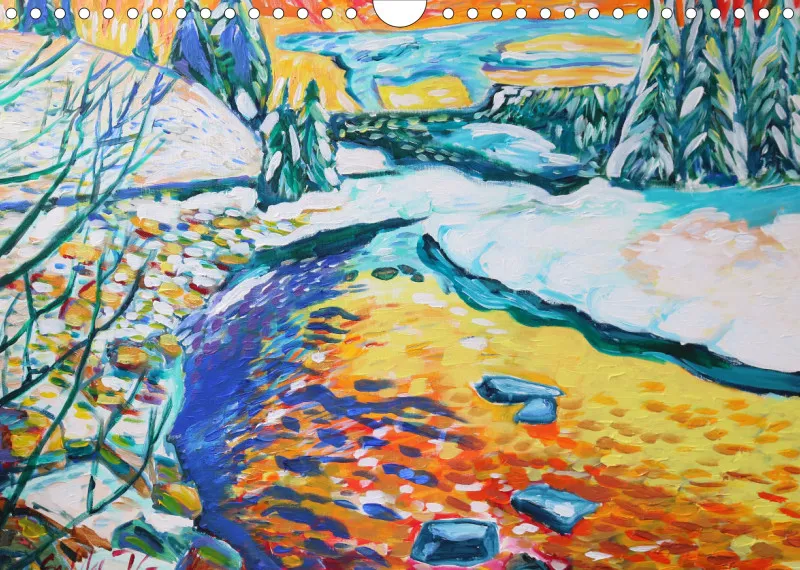 Posterbuch ohne Kalendarium /A4 / Landschaft in der Malerei