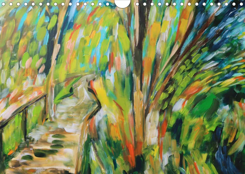 Posterbuch ohne Kalendarium /A4 / Landschaft in der Malerei