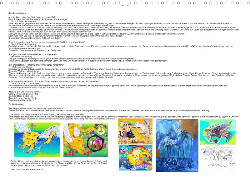 Posterbuch ohne Kalendarium /A3 / Landschaft in der Malerei