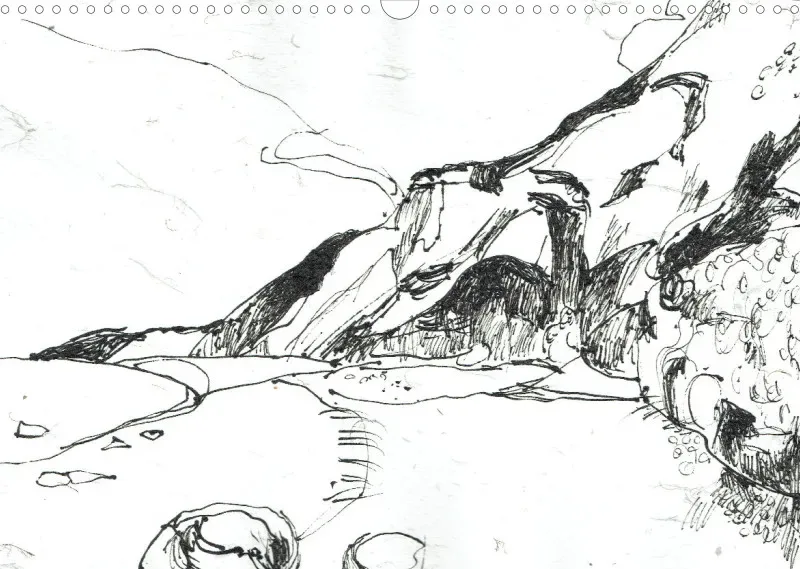 Insel Rügen in Grafiken / Posterbuch ohne Kalendarium