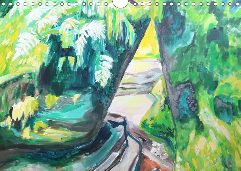 Posterbuch ohne Kalendarium /A4 / Landschaft in der Malerei