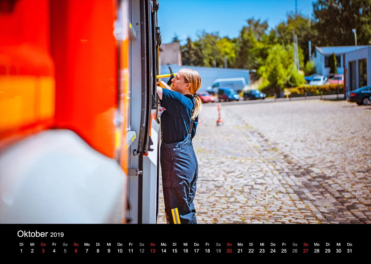 A4 Kalender Starke Wehr