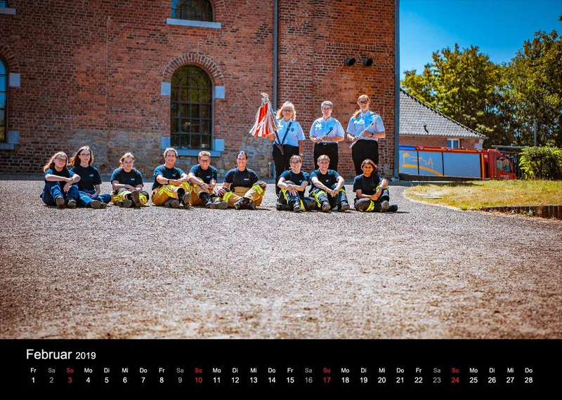 A4 Kalender Starke Wehr