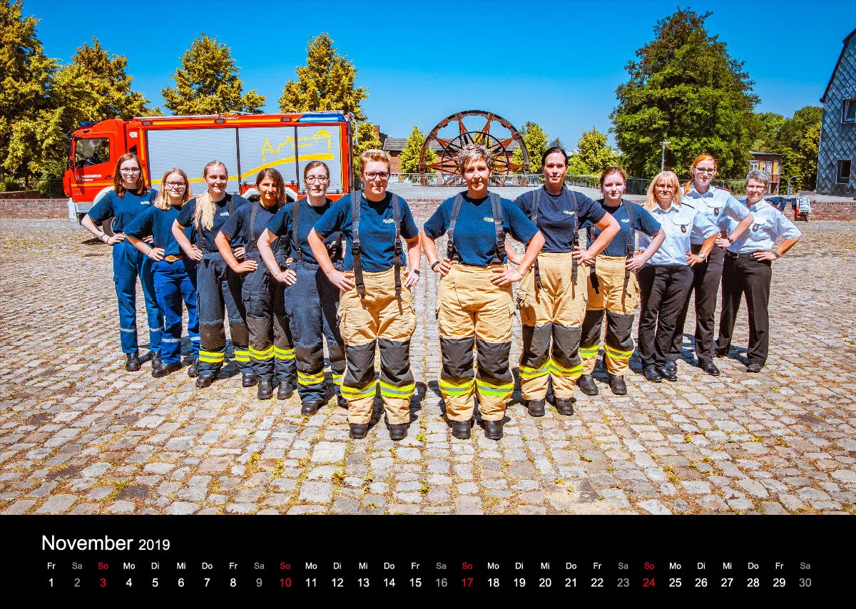 A3 Kalender Starke Wehr