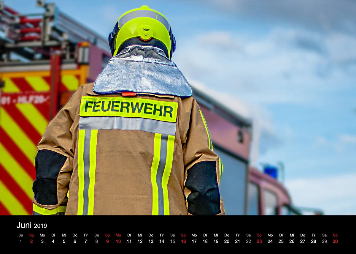 A4 Kalender Starke Wehr