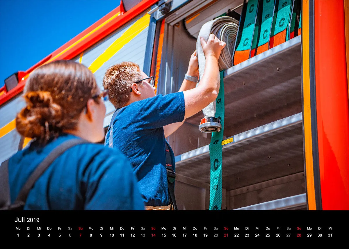 A5 Kalender Starke Wehr