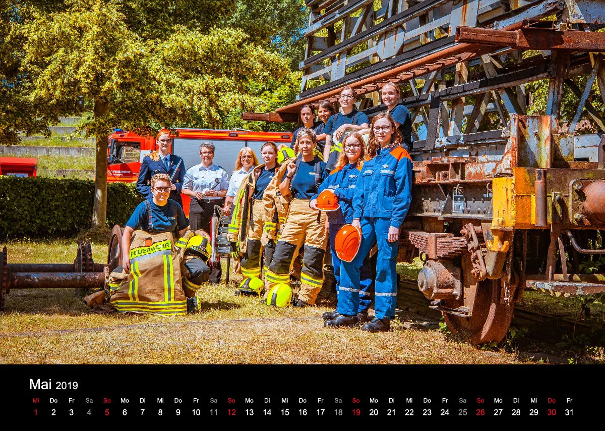 A3 Kalender Starke Wehr