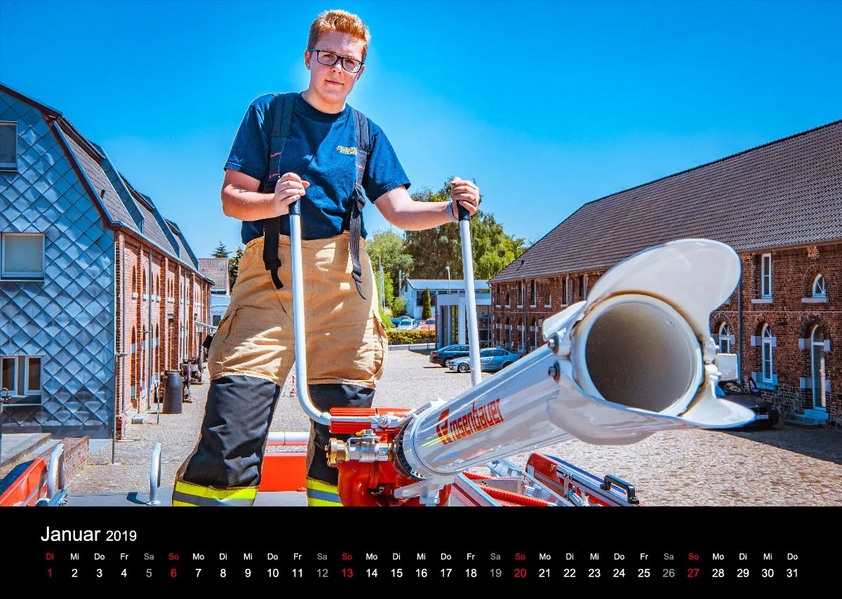 A3 Kalender Starke Wehr