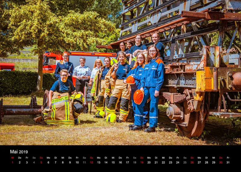 A5 Kalender Starke Wehr